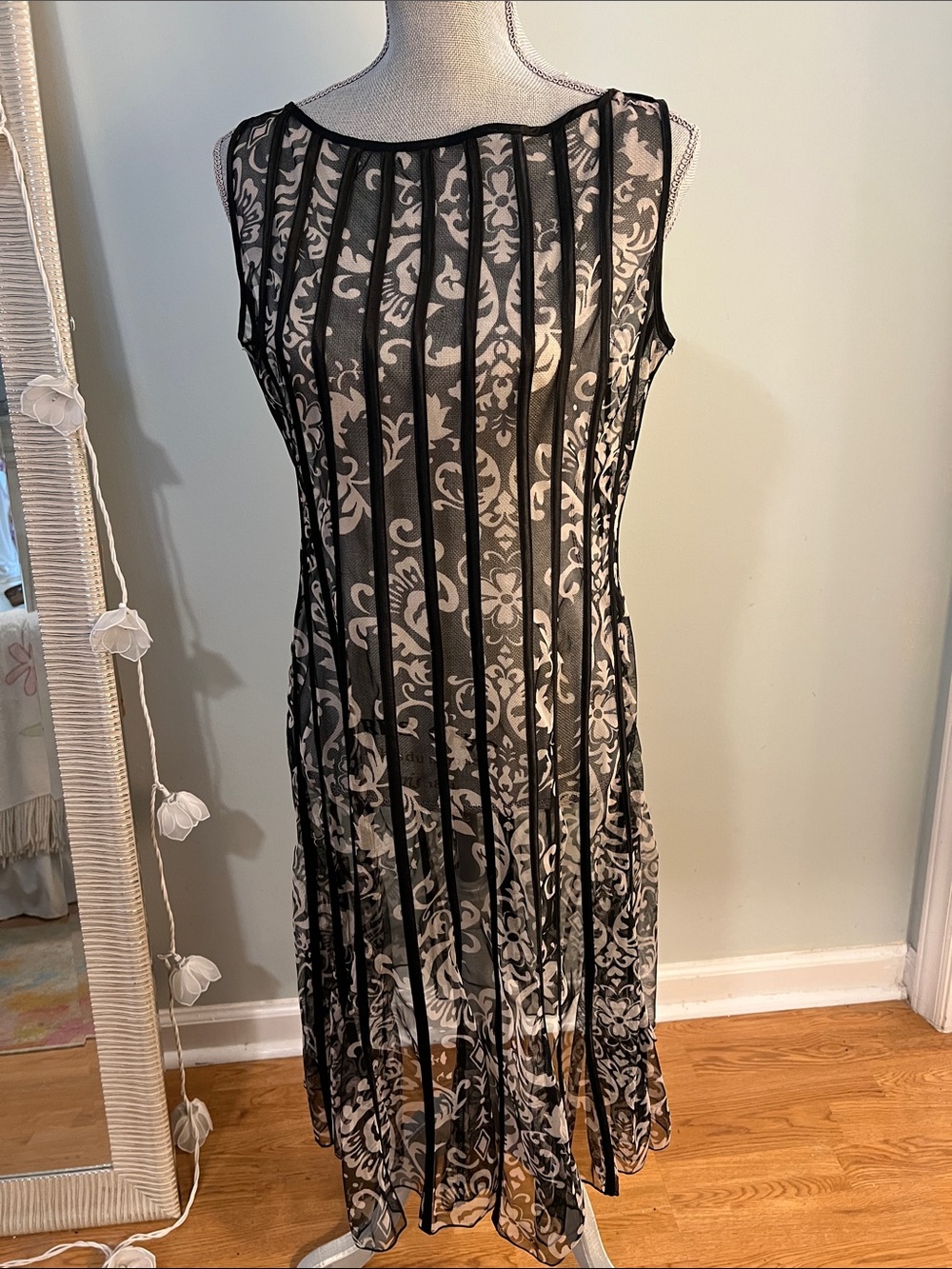 Vintage Dress Barn sheer dress